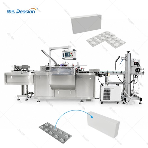 Automatic Cartoning Machine for Pharmaceutical Tablets & Blister Packs